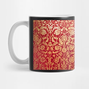 Russian style floral seamless pattern Mug